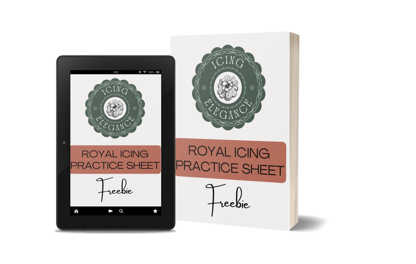 Royal Icing Practice Sheet - Freebie